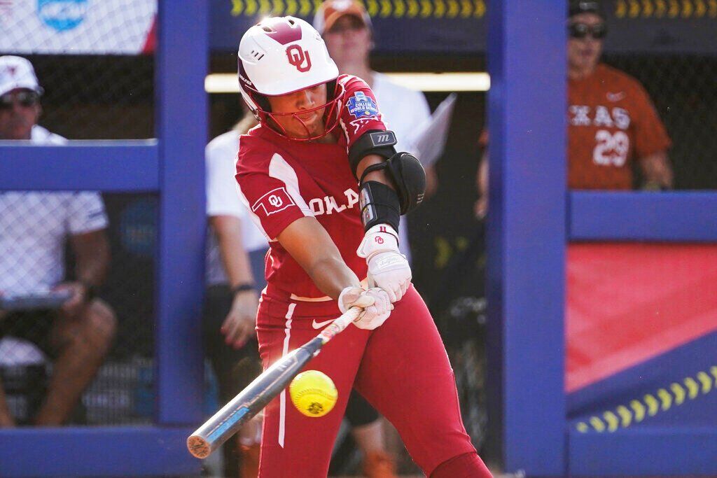 WCWS Oklahoma Texas Softball